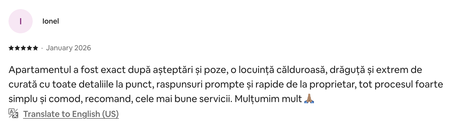 Recenzie oaspete Nest Inn 6